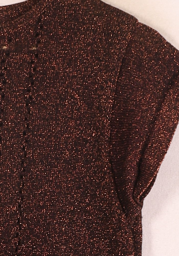 Robe Courte Marron - Taille S/36 de la marque Soeur | PARAD57407 - Vendu par Paradigme - Image 3