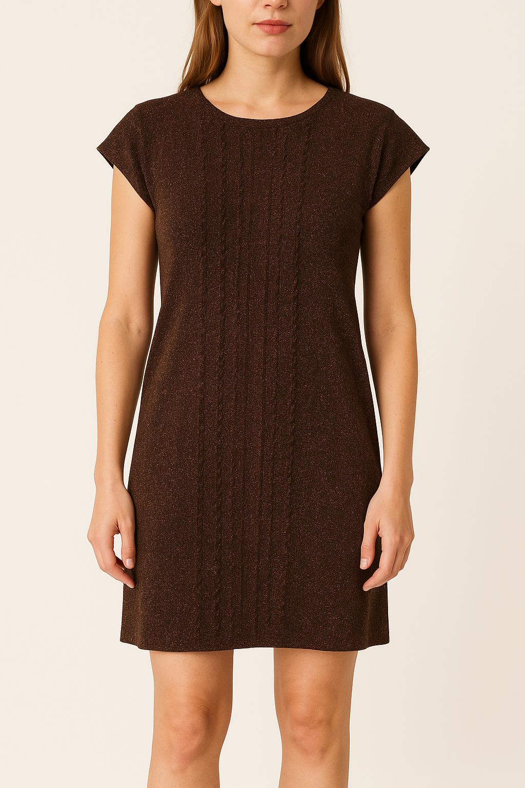Robe Courte Marron - Taille S/36 de la marque Soeur | PARAD57407 - Vendu par Paradigme - Image 1