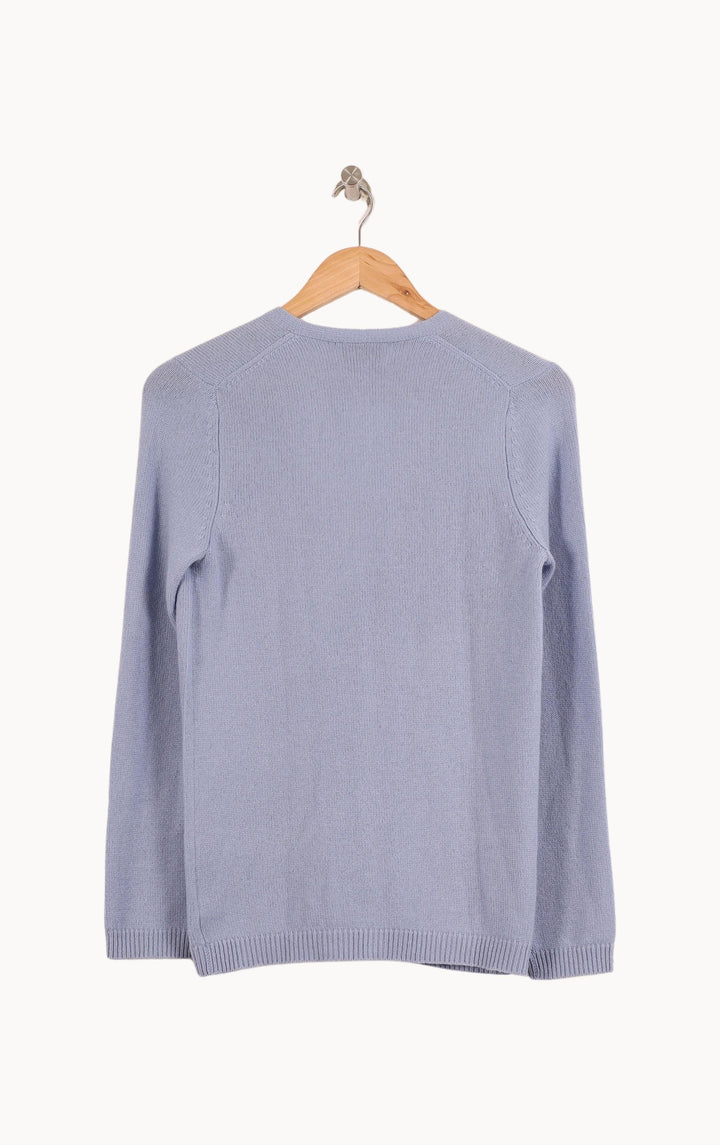 Cardigan Bleu - Taille M/38 de la marque Eric Bompard | PARAD57412 - Vendu par Paradigme - Image 4