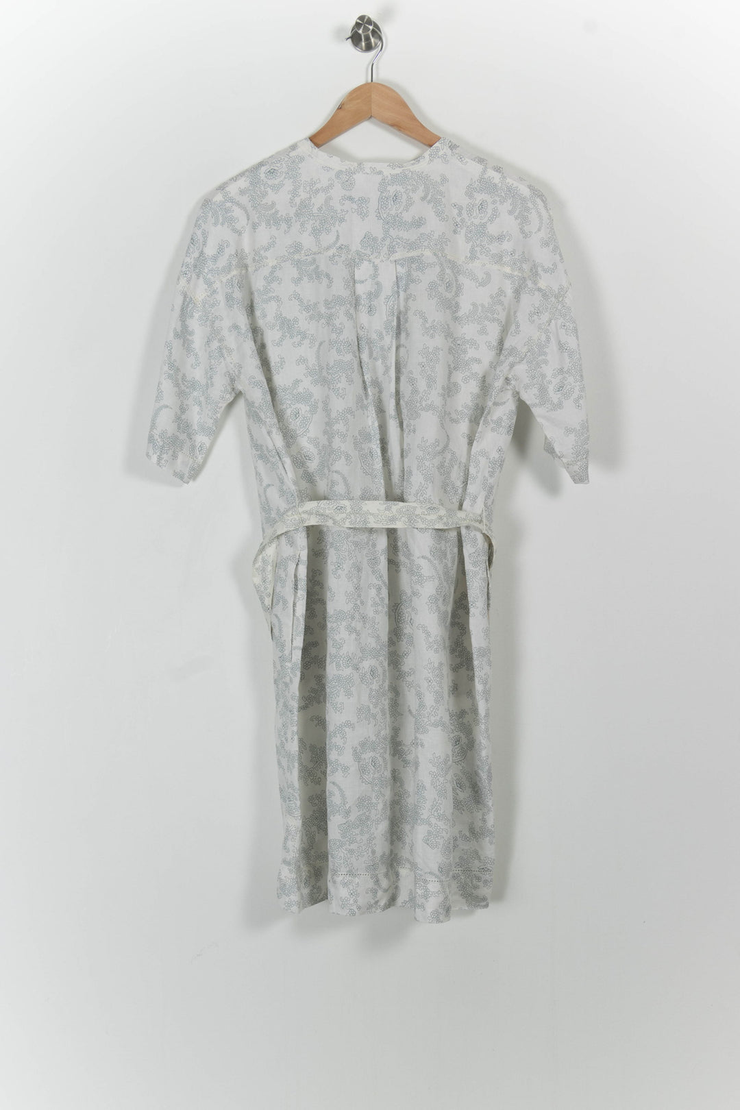 Robe Chemise Blanche et Grise - Taille S/36 de la marque Comptoir des Cotonniers | PARAD57445 - Vendu par Paradigme - Image 4