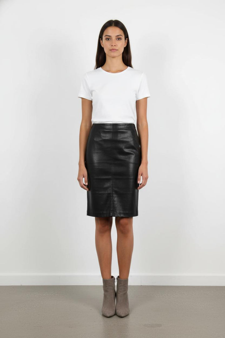 Jupe Droite Noire - Taille XS/34