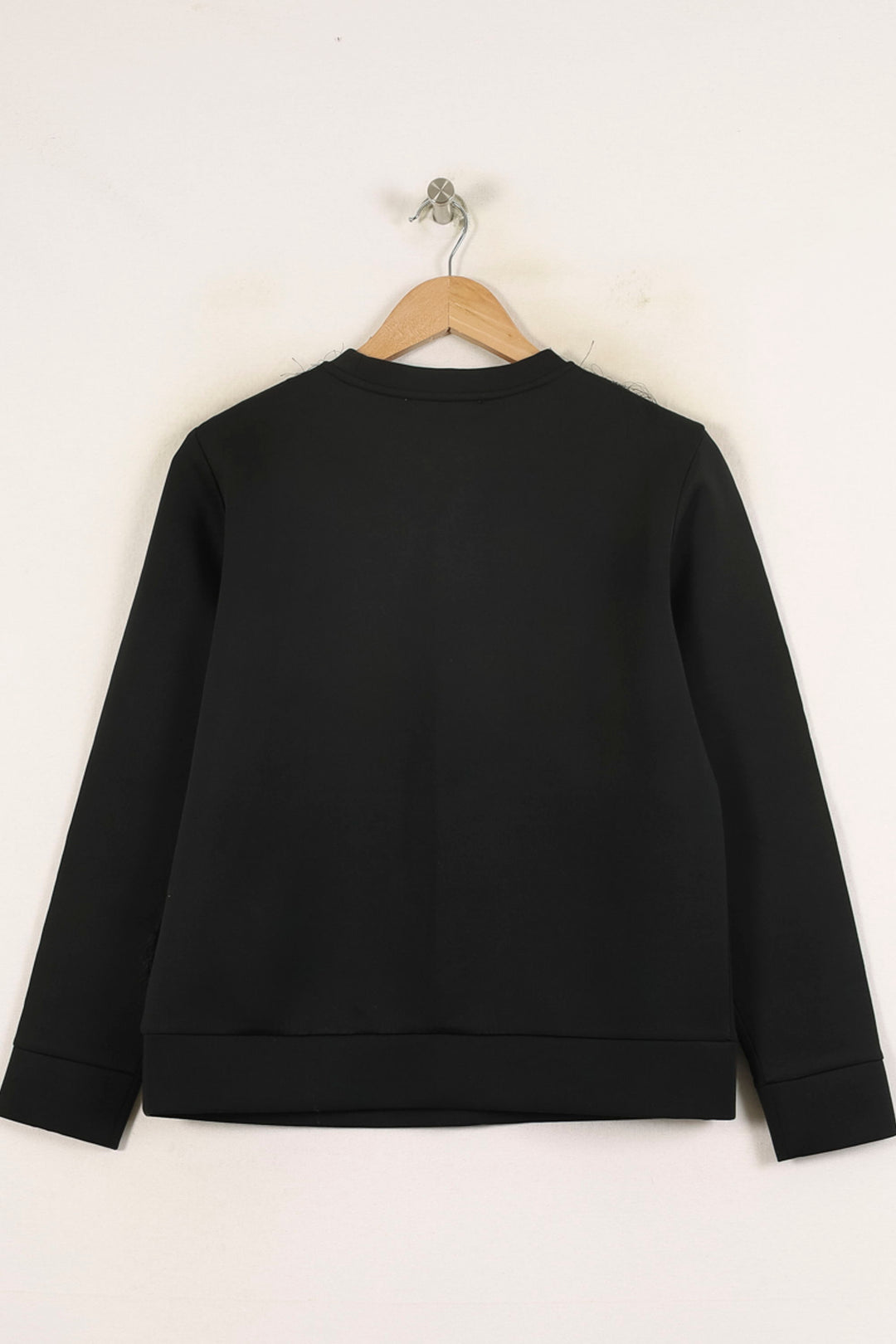 Sweat Noir - Taille S/36 de la marque Sandro | PARAD57482 - Vendu par Paradigme - Image 4