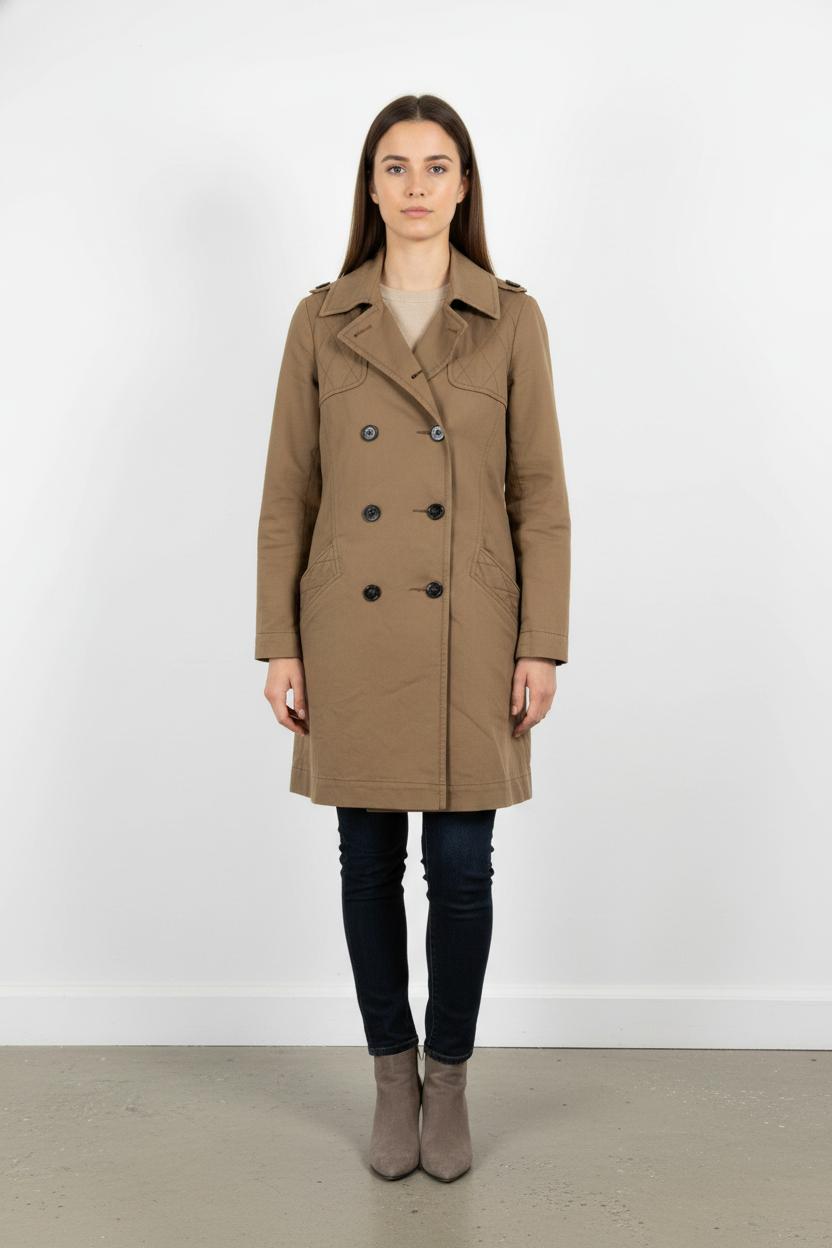 Trench-coat Marron - Taille S/36 de la marque Comptoir des Cotonniers | PARAD57492 - Vendu par Paradigme - Image 1