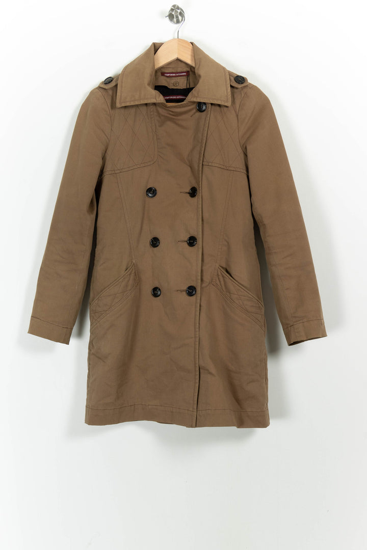Trench-coat Marron - Taille S/36 de la marque Comptoir des Cotonniers | PARAD57492 - Vendu par Paradigme - Image 2