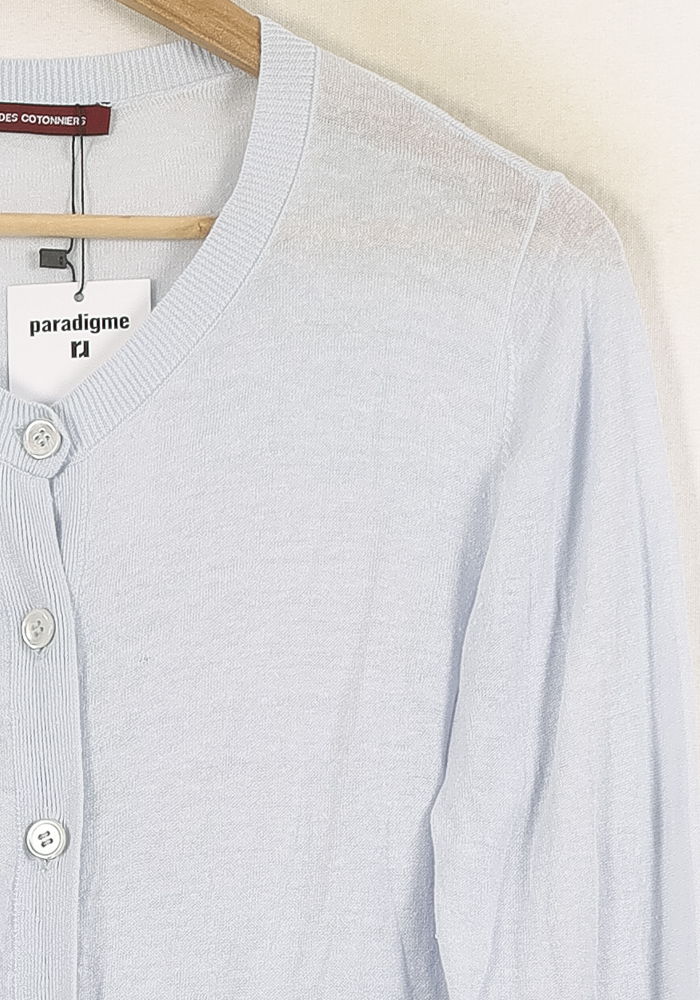Cardigan Bleu - Taille M/38 de la marque Comptoir des Cotonniers | PARAD57493 - Vendu par Paradigme - Image 3