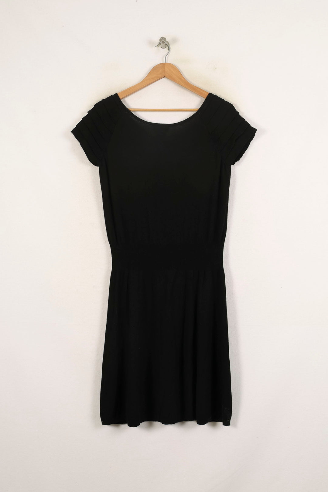 Robe Midi Noire - Taille L/40 de la marque Agnès b. | PARAD57501 - Vendu par Paradigme - Image 4