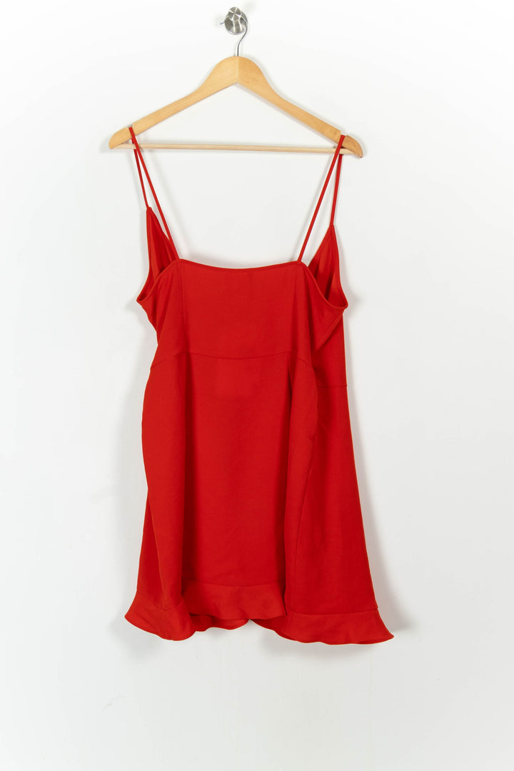 Robe Portefeuille Rouge - Taille XL/42 de la marque Sézane | PARAD57513 - Vendu par Paradigme - Image 4