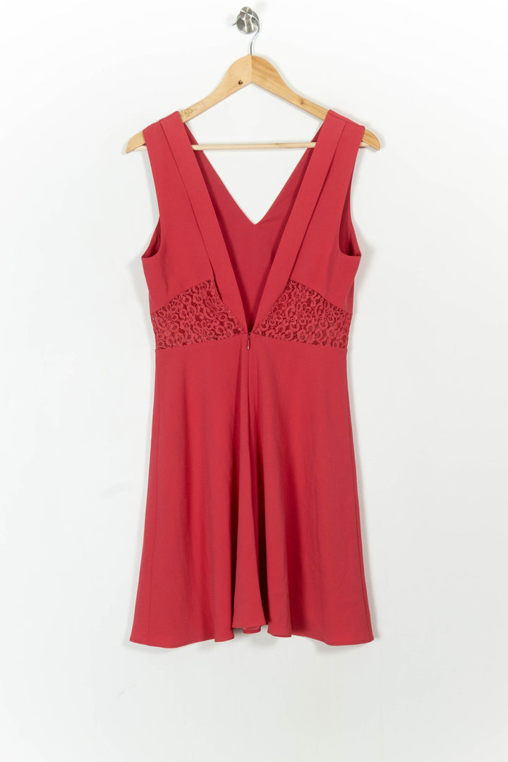 Robe Courte Rose - Taille L/40 de la marque Claudie Pierlot | PARAD57518 - Vendu par Paradigme - Image 4