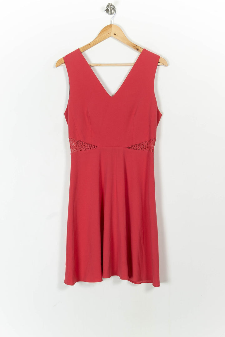 Robe Courte Rose - Taille L/40 de la marque Claudie Pierlot | PARAD57518 - Vendu par Paradigme - Image 2