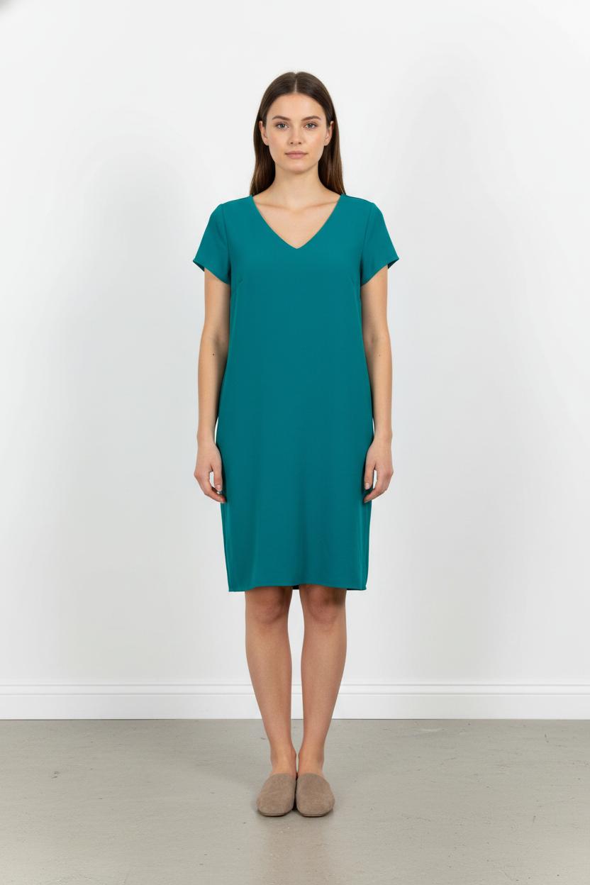 Robe Courte Verte - Taille S/36 de la marque ZAPA | PARAD57520 - Vendu par Paradigme - Image 1