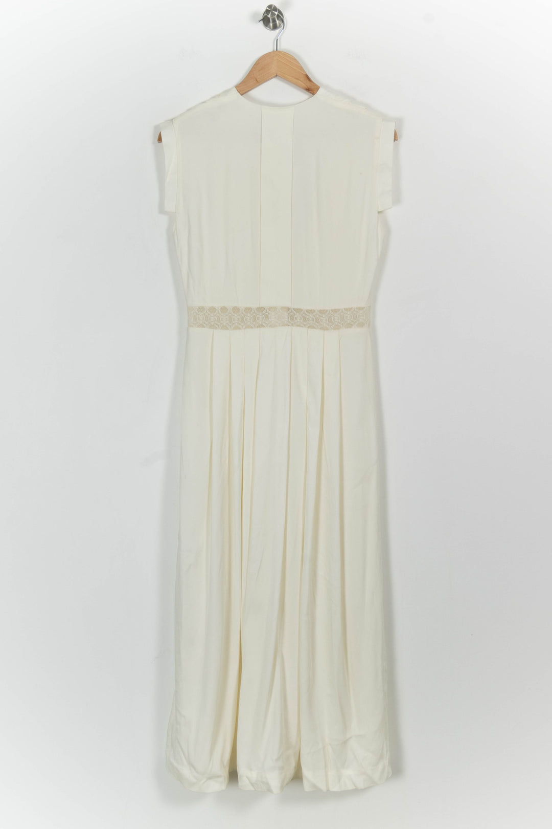 Robe Longue Blanche - Taille M/38 de la marque Maison Lemoine | PARAD57525 - Vendu par Paradigme - Image 4