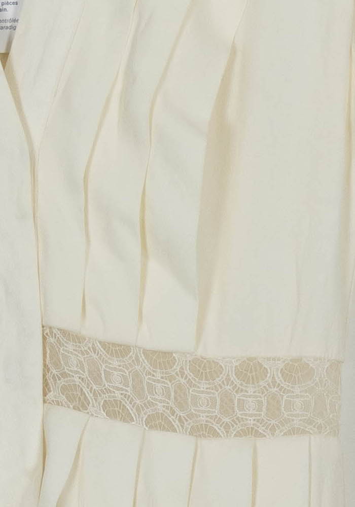 Robe Longue Blanche - Taille M/38 de la marque Maison Lemoine | PARAD57525 - Vendu par Paradigme - Image 3