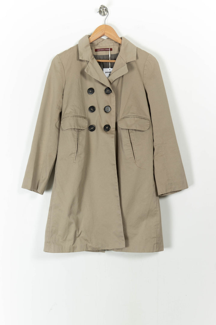 Trench Beige - Taille M/38 de la marque Comptoir des Cotonniers | PARAD57526 - Vendu par Paradigme - Image 2