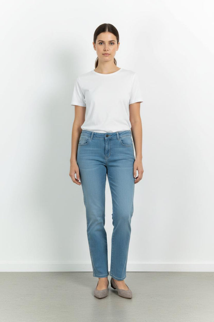Jean Bleu - Taille L/40 de la marque Caroll | PARAD57538 - Vendu par Paradigme - Image 1
