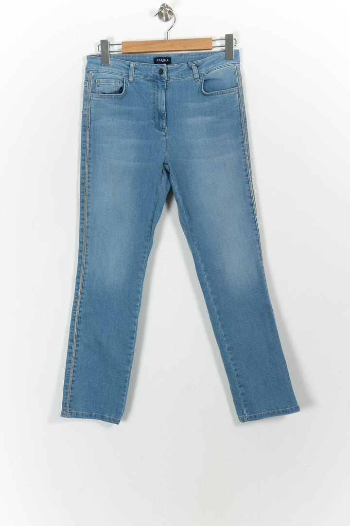 Jean Bleu - Taille L/40 de la marque Caroll | PARAD57538 - Vendu par Paradigme - Image 2