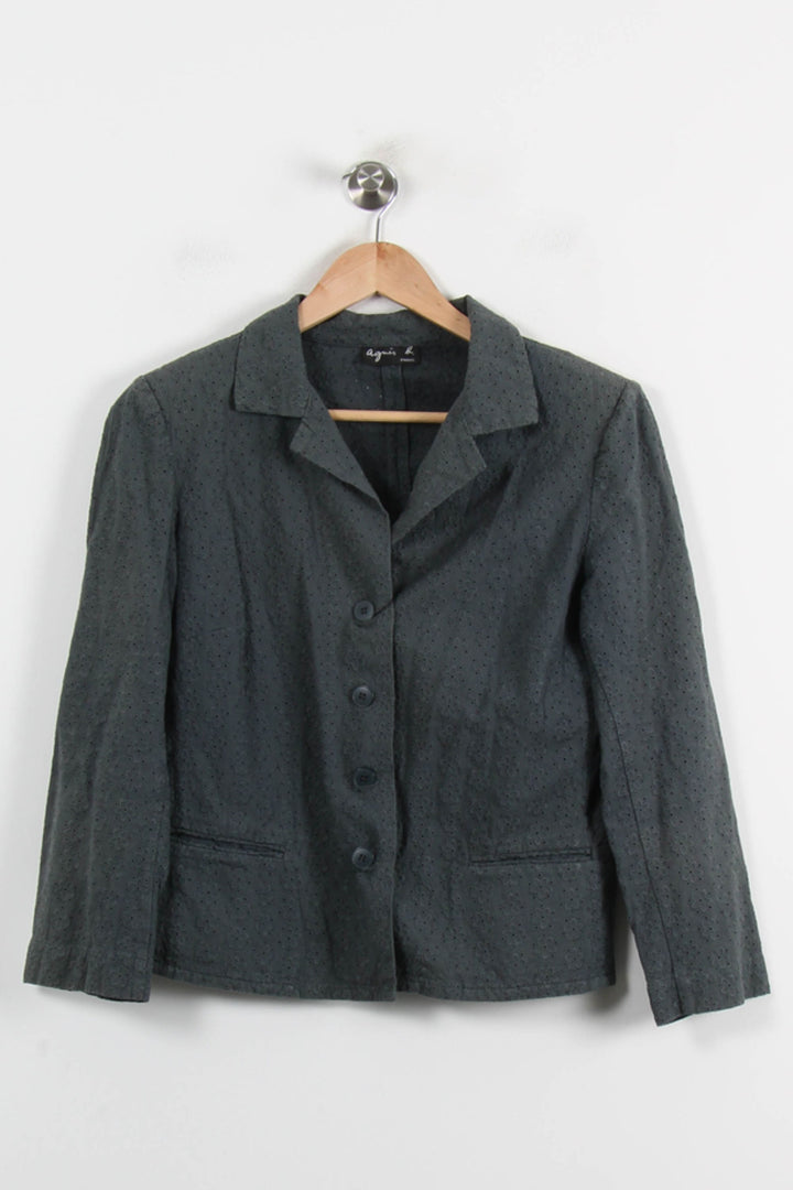 Veste Verte - Taille M/38 de la marque Agnès b. | PARAD57548 - Vendu par Paradigme - Image 2