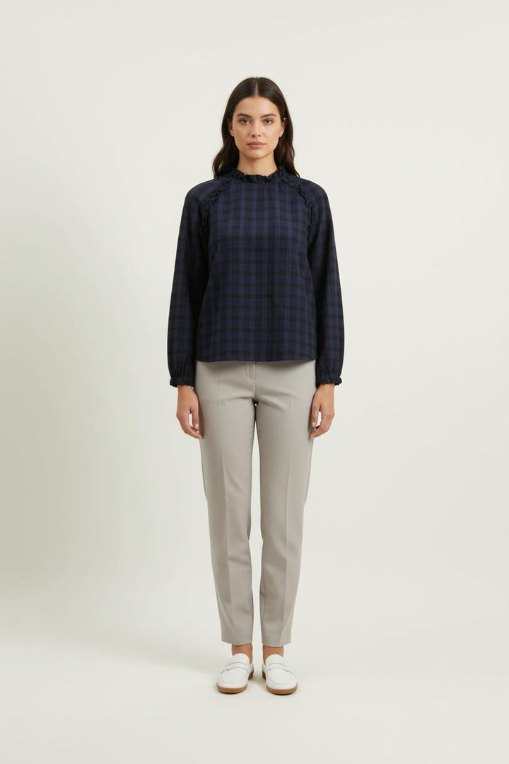 Blouse Bleu Marine - Taille S/36 de la marque Balzac Paris | PARAD57555 - Vendu par Paradigme - Image 1