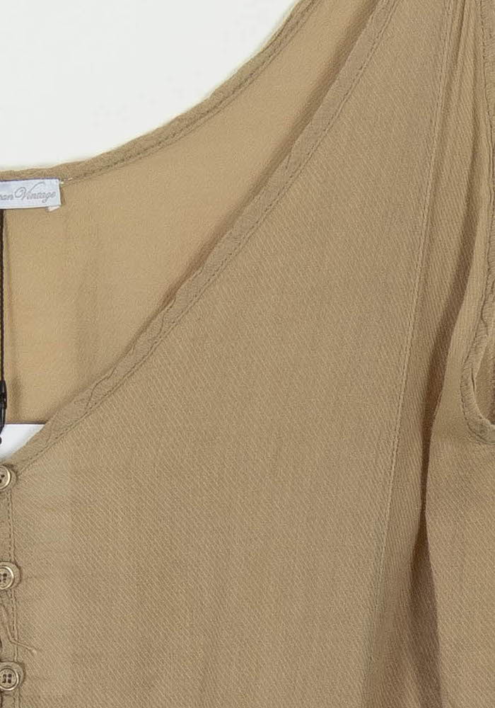 Robe Débardeur Beige - Taille M/38 de la marque American Vintage | PARAD57564 - Vendu par Paradigme - Image 3
