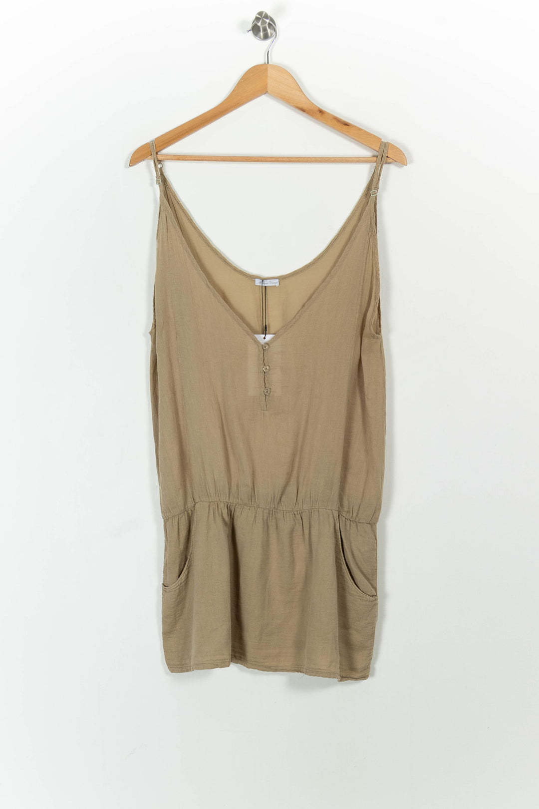 Robe Débardeur Beige - Taille M/38 de la marque American Vintage | PARAD57564 - Vendu par Paradigme - Image 2