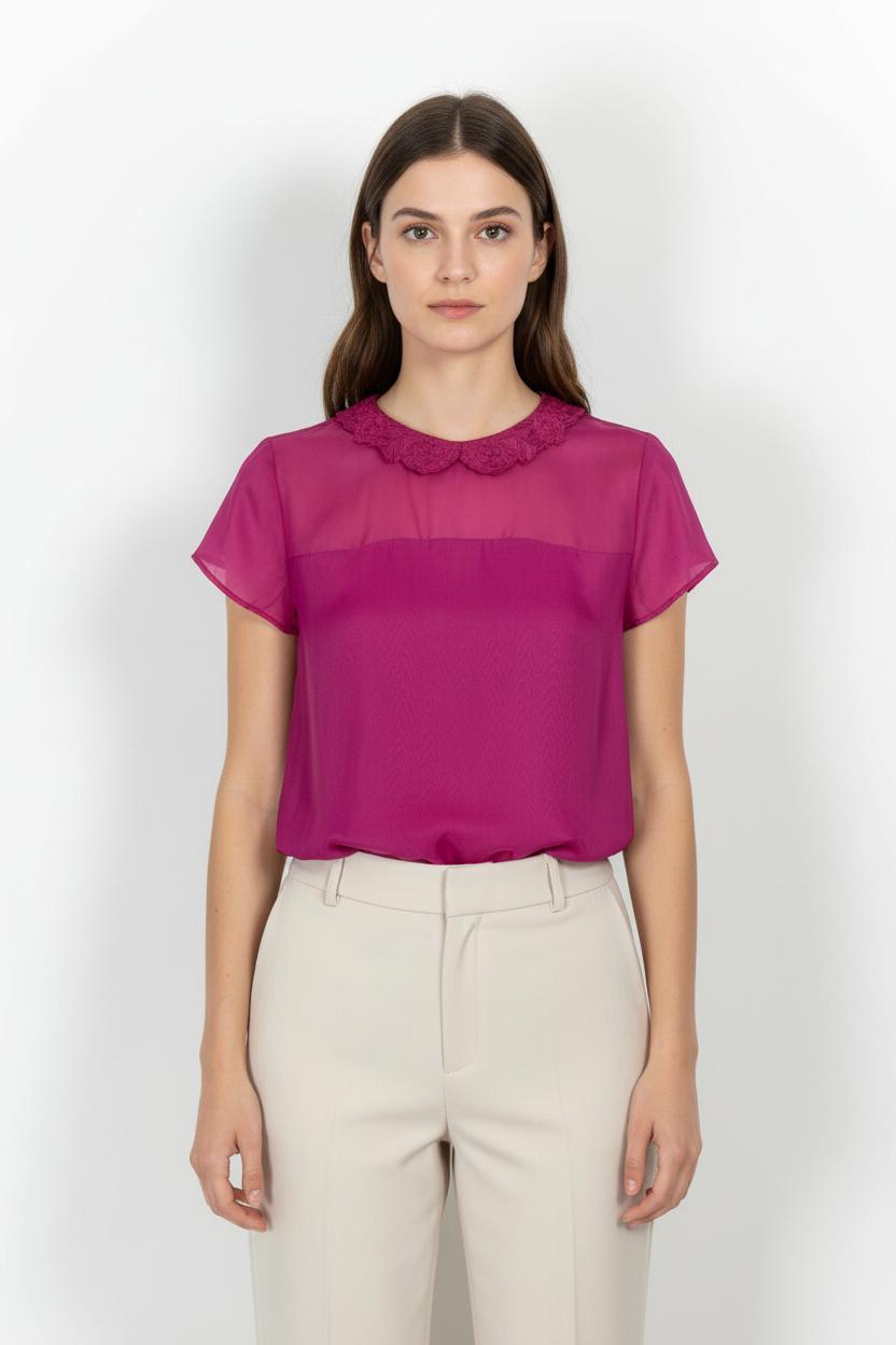 Blouse Violet - Taille S/36 de la marque Ekyog | PARAD57576 - Vendu par Paradigme - Image 1