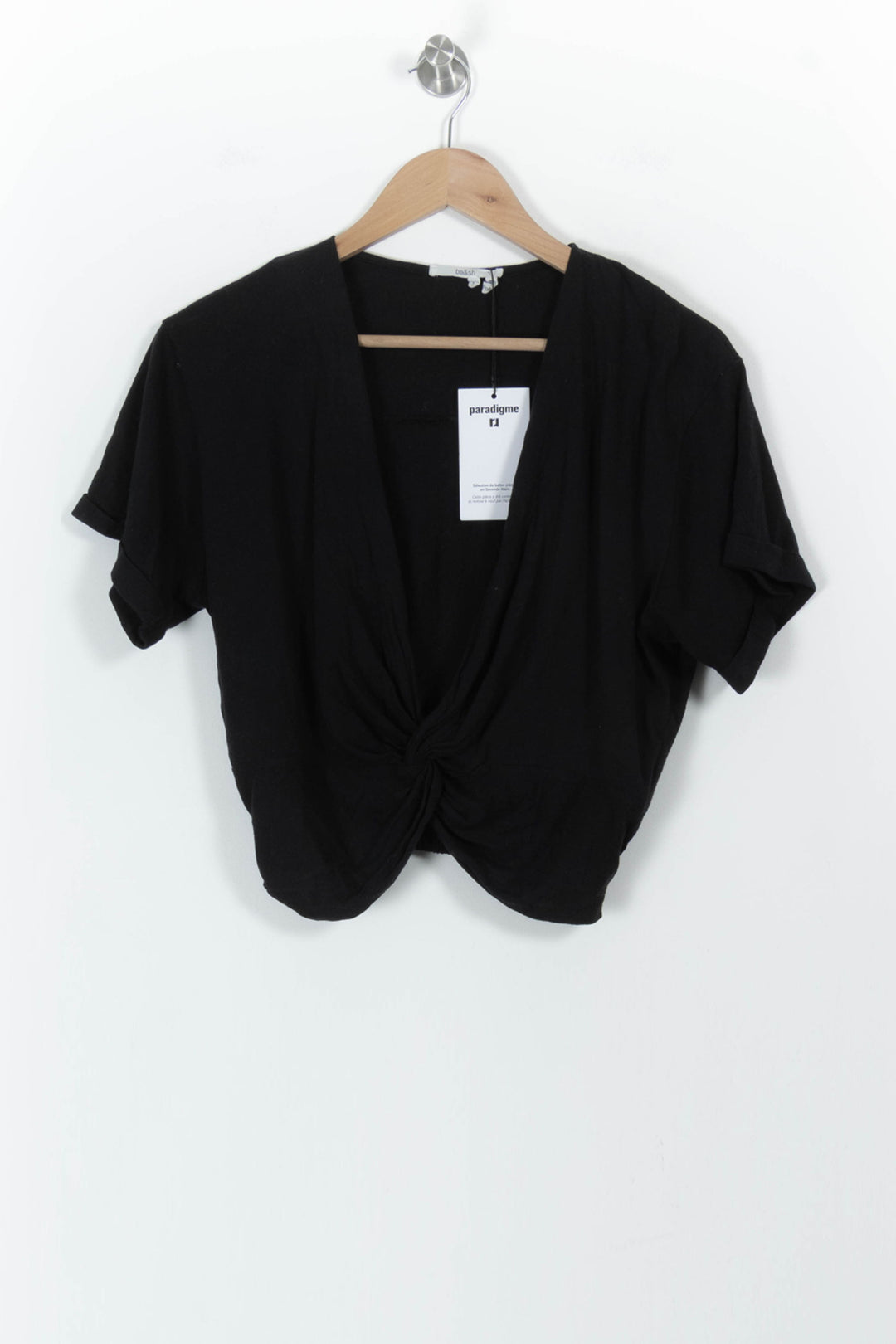 Top Noir - Taille XS/34 de la marque ba&sh | PARAD57588 - Vendu par Paradigme - Image 2