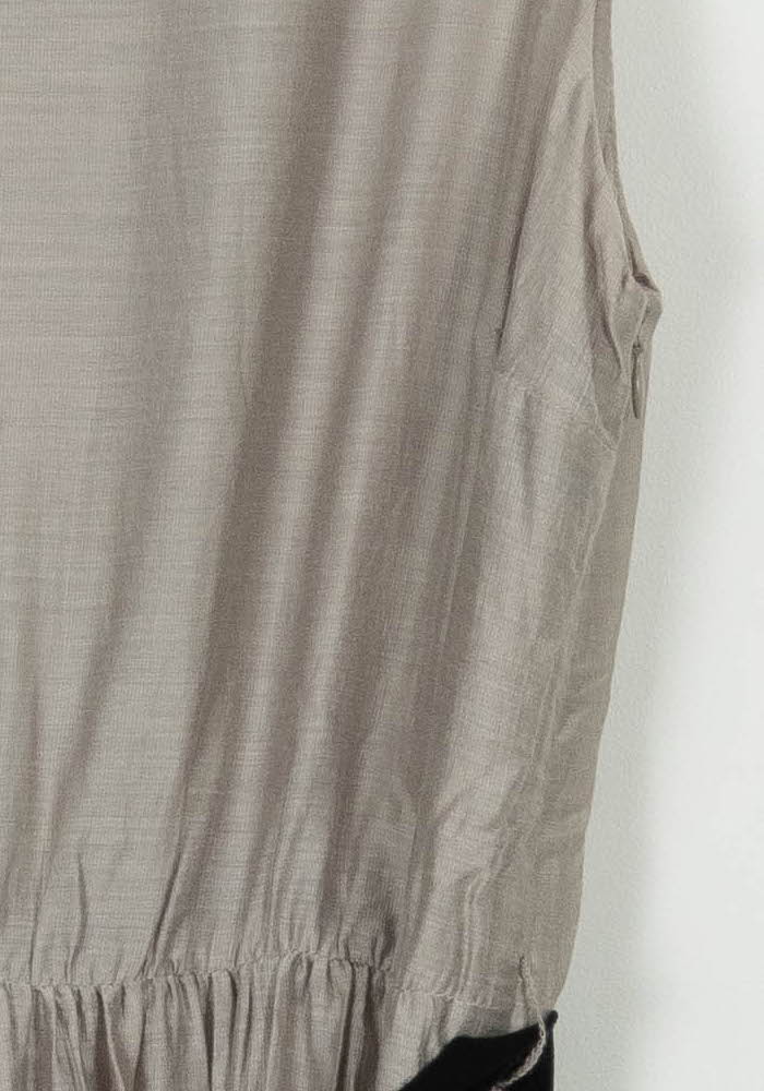 Robe Courte Beige et Noire - Taille L/40 de la marque Maison 123 | PARAD57595 - Vendu par Paradigme - Image 3