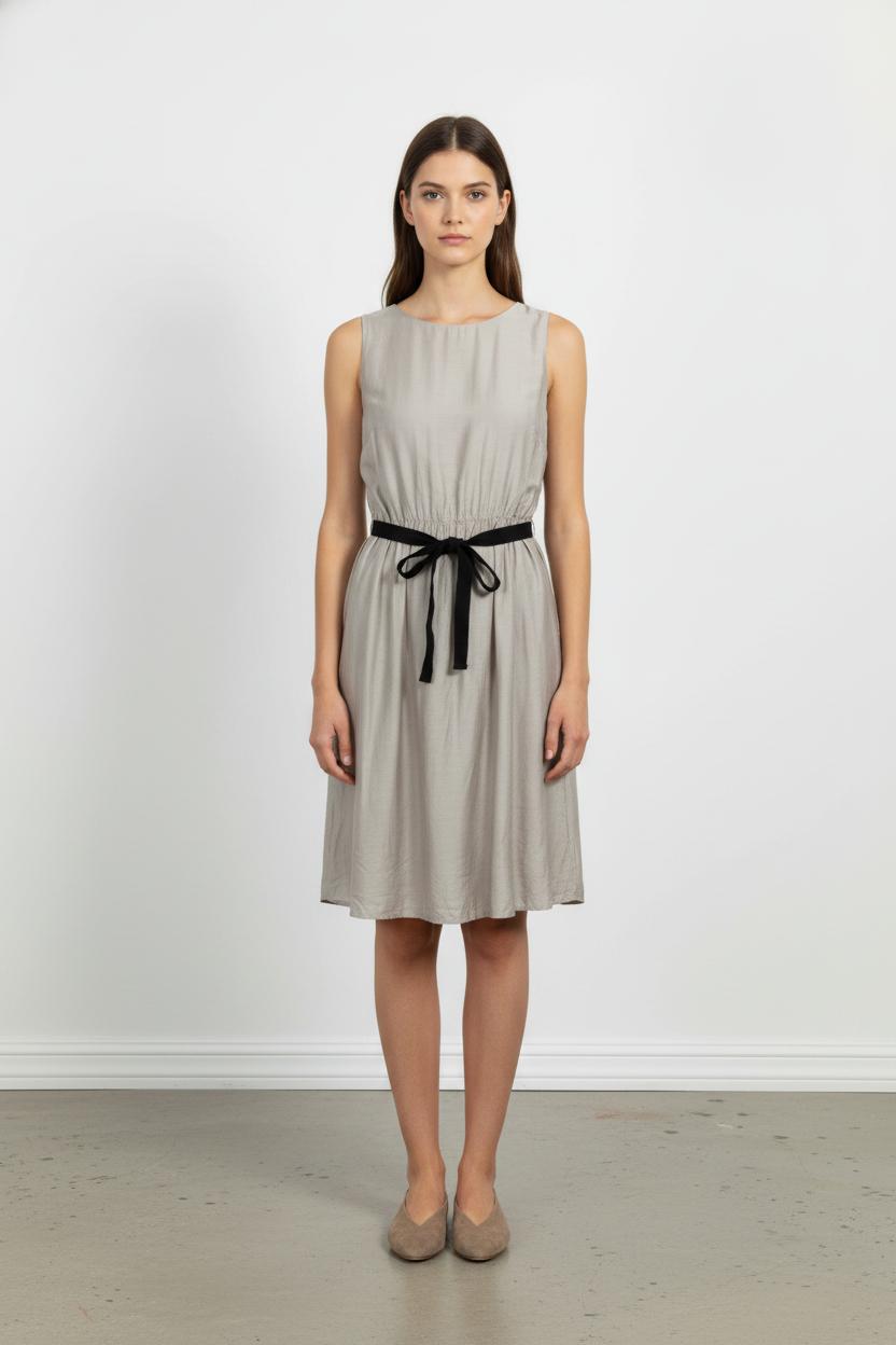 Robe Courte Beige et Noire - Taille L/40 de la marque Maison 123 | PARAD57595 - Vendu par Paradigme - Image 1