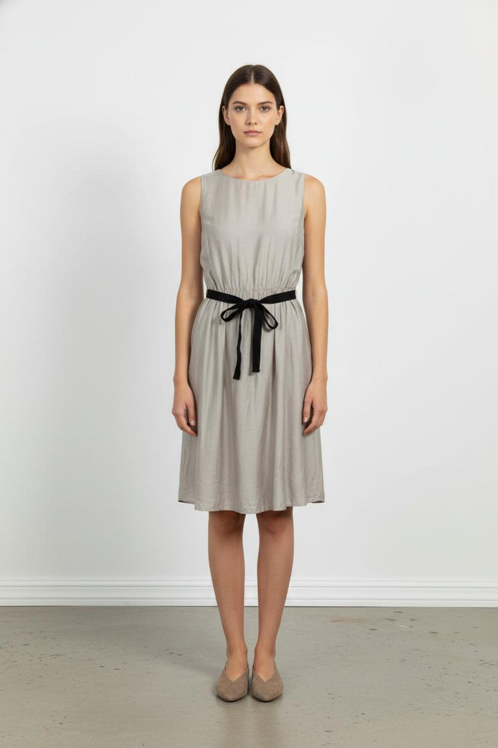 Robe Courte Beige et Noire - Taille L/40 de la marque Maison 123 | PARAD57595 - Vendu par Paradigme - Image 1