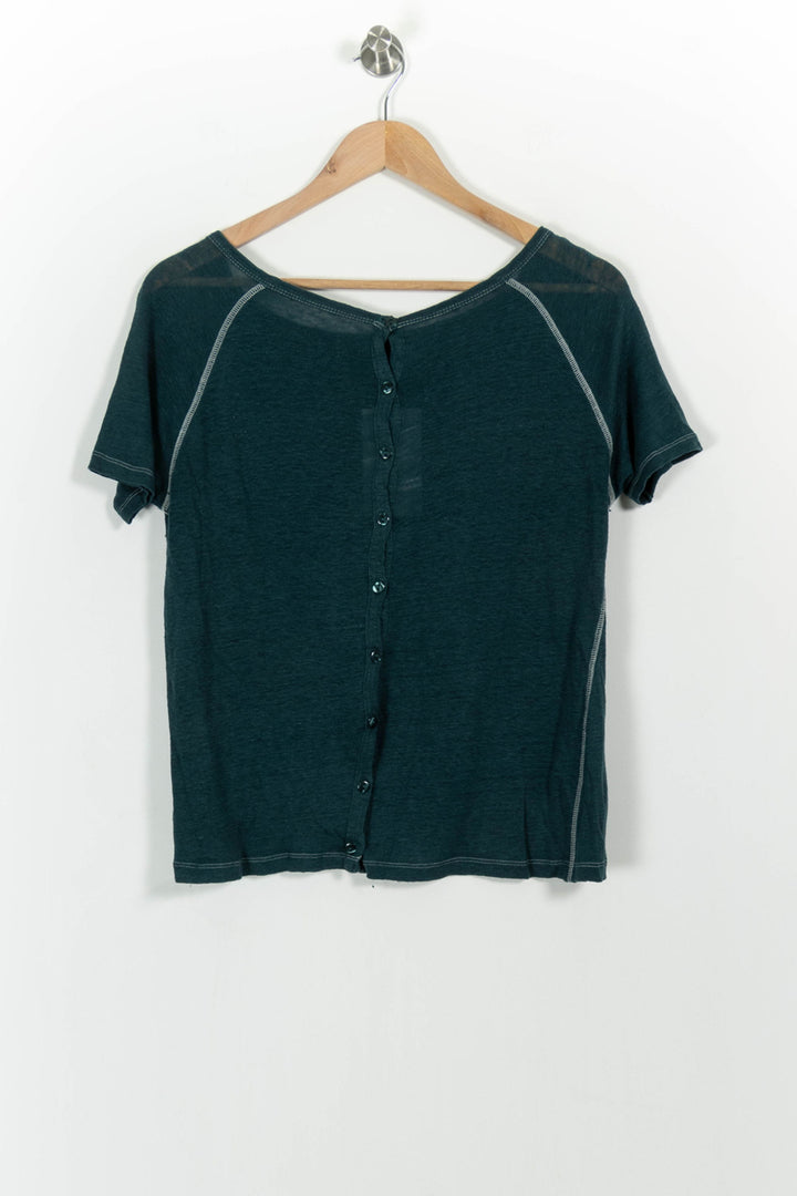 T-shirt Vert - Taille S/36 de la marque ba&sh | PARAD57596 - Vendu par Paradigme - Image 4