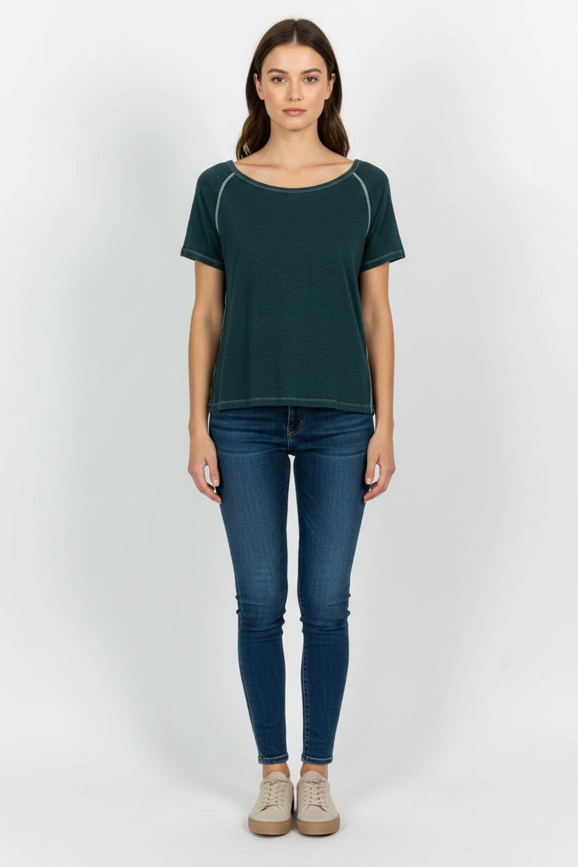 T-shirt Vert - Taille S/36 de la marque ba&sh | PARAD57596 - Vendu par Paradigme - Image 1