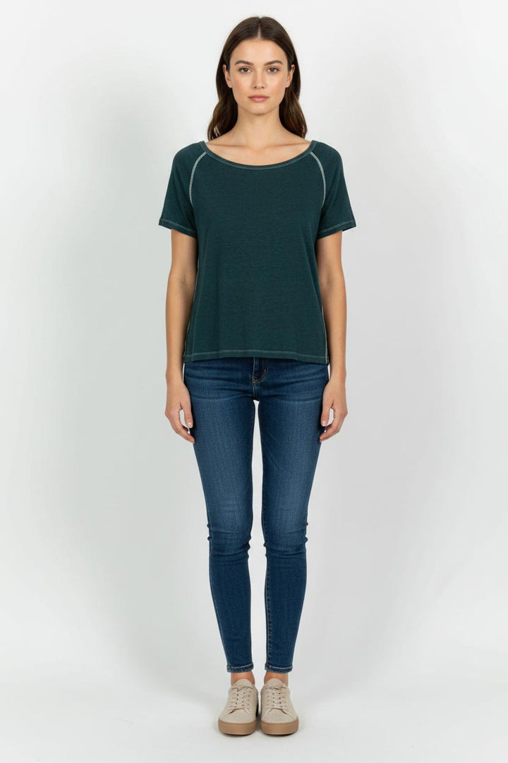 T-shirt Vert - Taille S/36 de la marque ba&sh | PARAD57596 - Vendu par Paradigme - Image 1