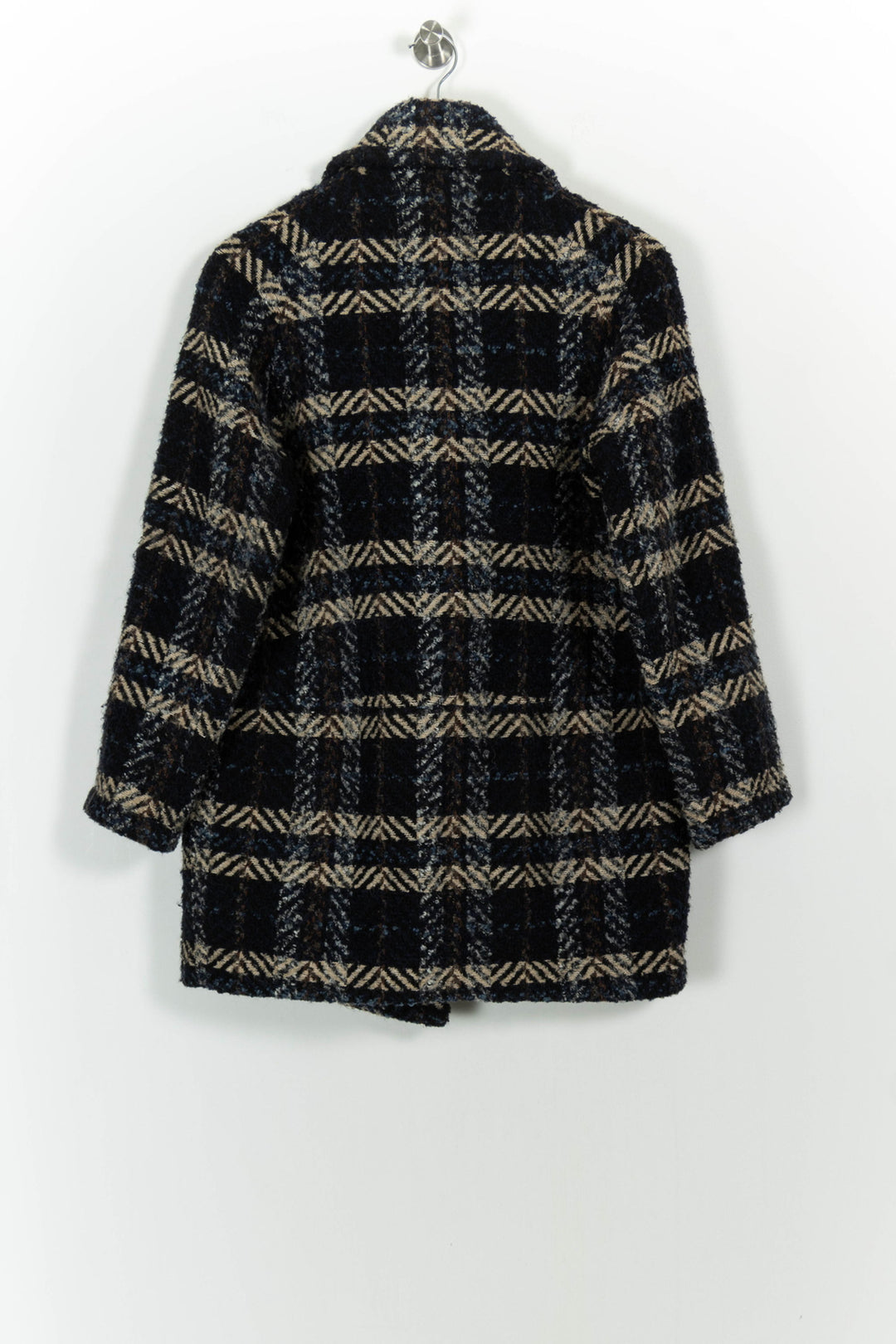 Manteau Noir et Beige - Taille S/36 de la marque Gerard Darel | PARAD57601 - Vendu par Paradigme - Image 4