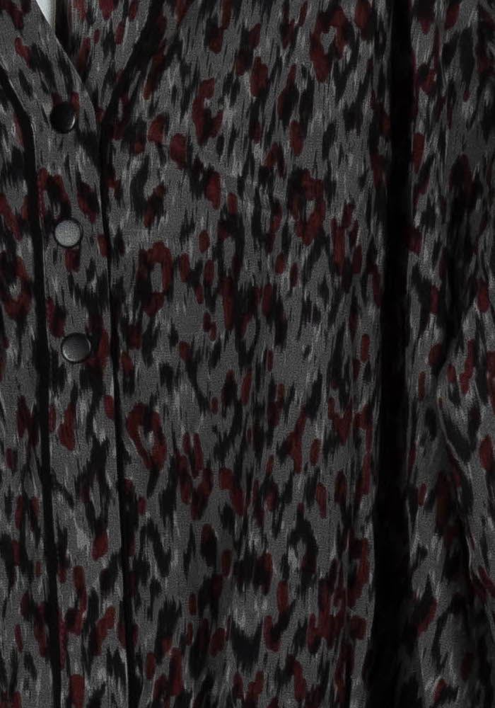 Robe Courte Grise et Noire - Taille XL/42 de la marque Comptoir des Cotonniers | PARAD57610 - Vendu par Paradigme - Image 3