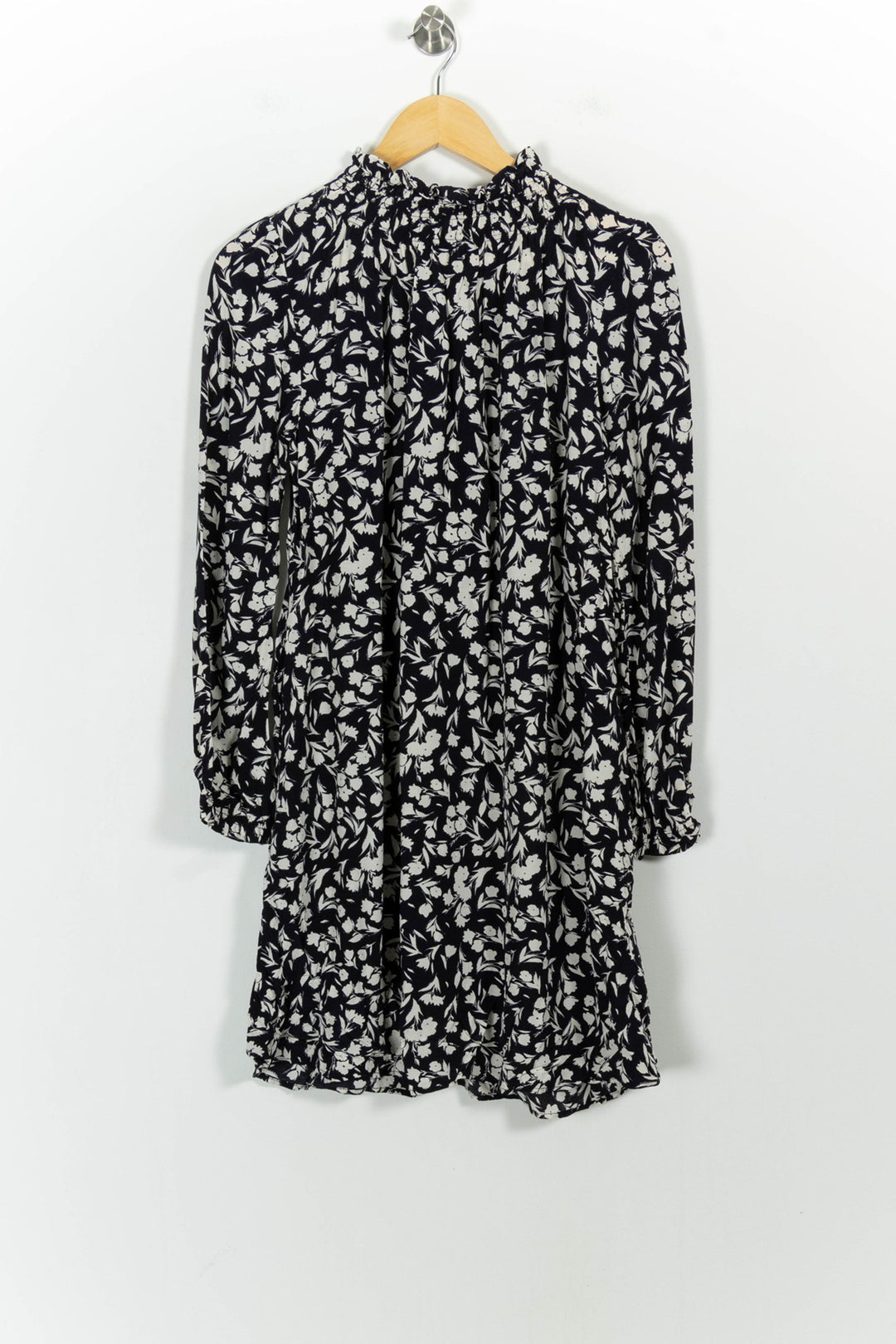 Robe Fleurie Noire et Blanche - Taille S/36 de la marque Comptoir des Cotonniers | PARAD57612 - Vendu par Paradigme - Image 4