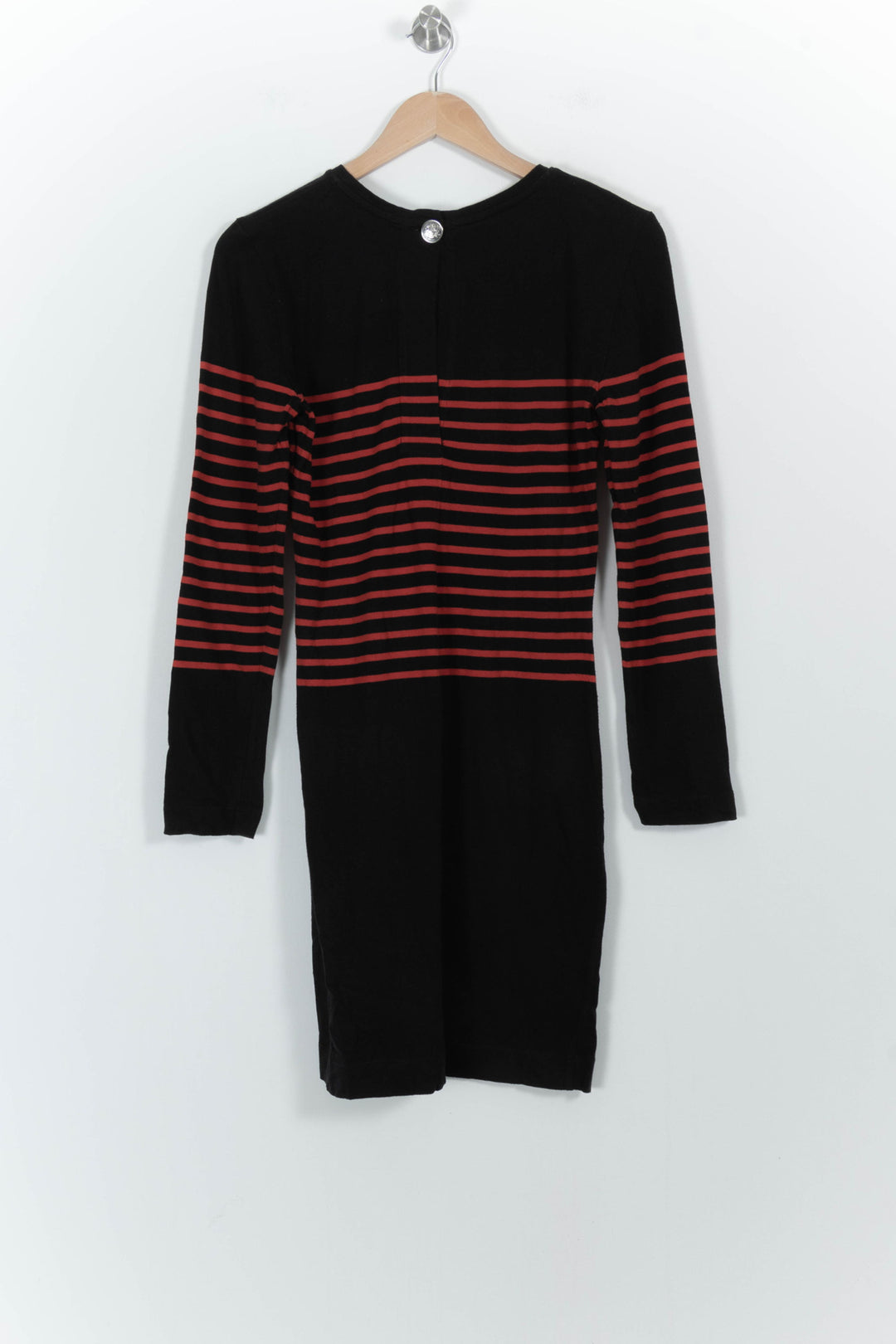 Robe Moulante Noire et Rouge - Taille L/40 de la marque Claudie Pierlot | PARAD57614 - Vendu par Paradigme - Image 4