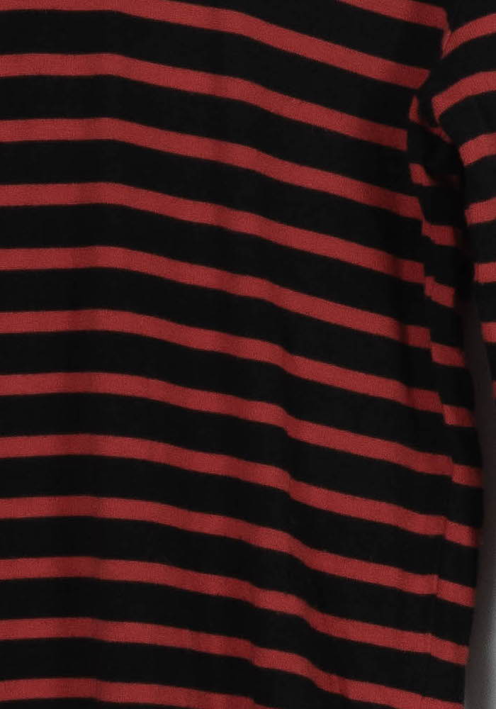 Robe Moulante Noire et Rouge - Taille L/40 de la marque Claudie Pierlot | PARAD57614 - Vendu par Paradigme - Image 3