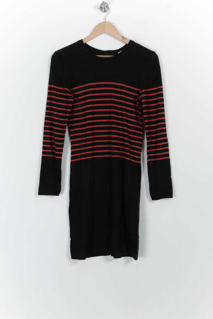 Robe Moulante Noire et Rouge - Taille L/40 de la marque Claudie Pierlot | PARAD57614 - Vendu par Paradigme - Image 2