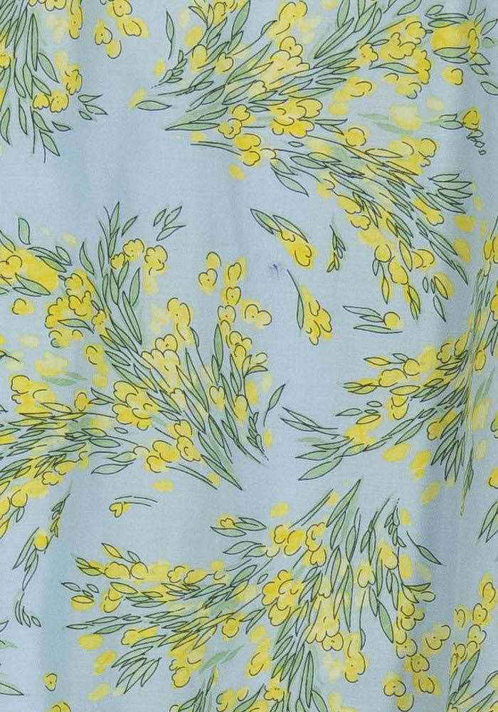 Jupe Longue Bleue et Jaune - Taille S/36 de la marque Comptoir des Cotonniers | PARAD57615 - Vendu par Paradigme - Image 3