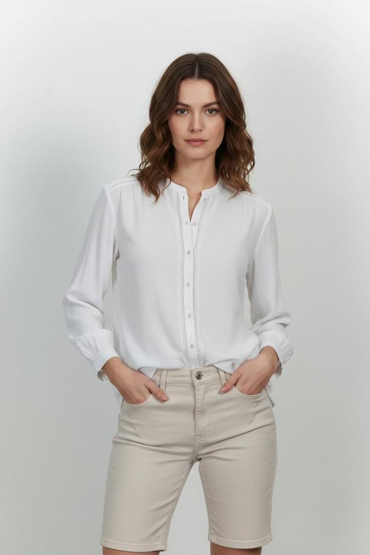 Blouse Blanche - Taille L/40 de la marque Comptoir des Cotonniers | PARAD57618 - Vendu par Paradigme - Image 1