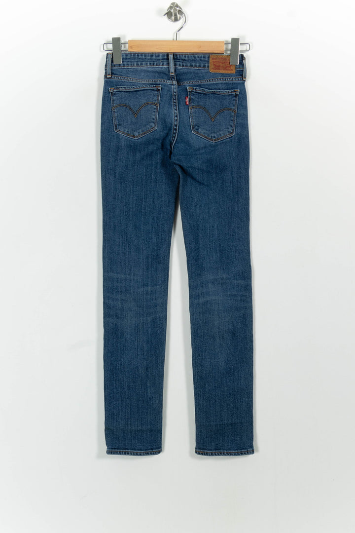 Jean Droit Bleu - Taille XS/34 de la marque Levi's | PARAD57625 - Vendu par Paradigme - Image 4