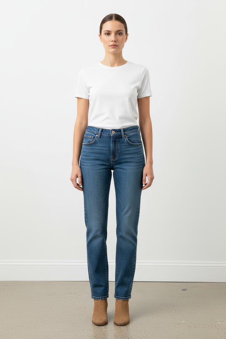 Jean Droit Bleu - Taille S/36 de la marque Levi's | PARAD57626 - Vendu par Paradigme - Image 1