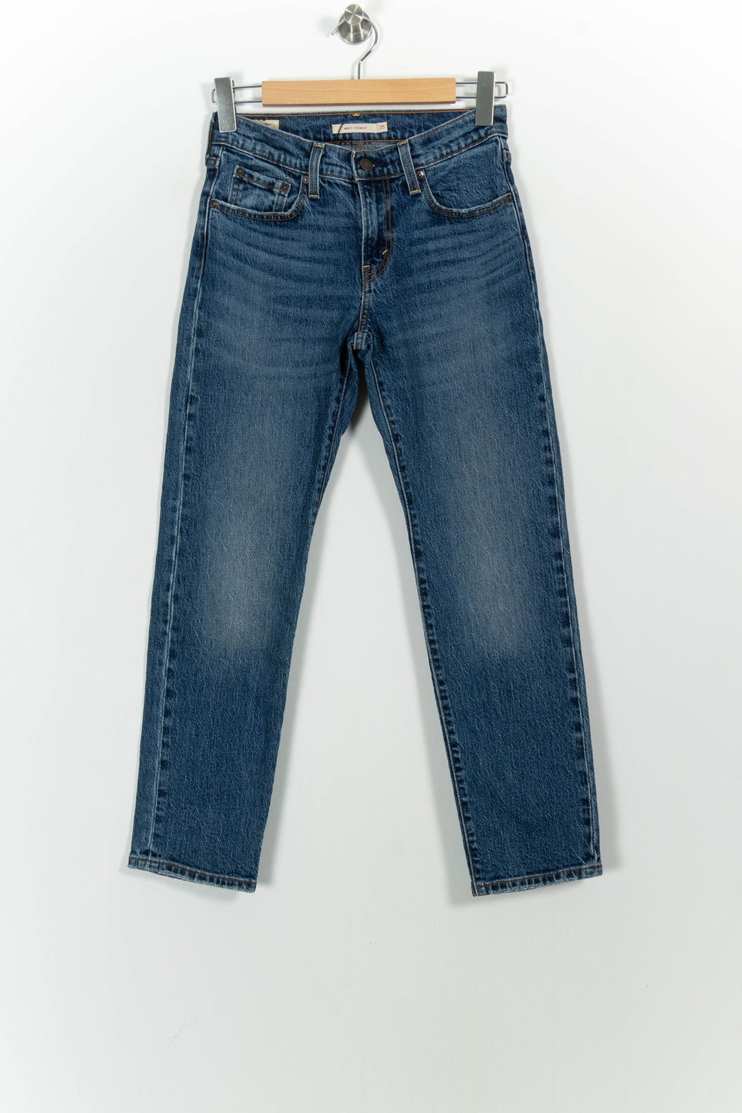 Jean Droit Bleu - Taille S/36 de la marque Levi's | PARAD57626 - Vendu par Paradigme - Image 2