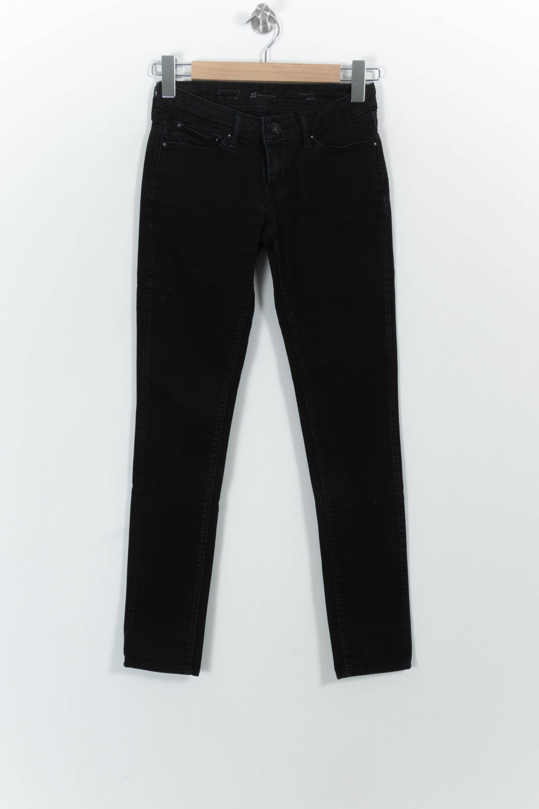 Jean Skinny Noir - Taille S/36 de la marque Levi's | PARAD57627 - Vendu par Paradigme - Image 2