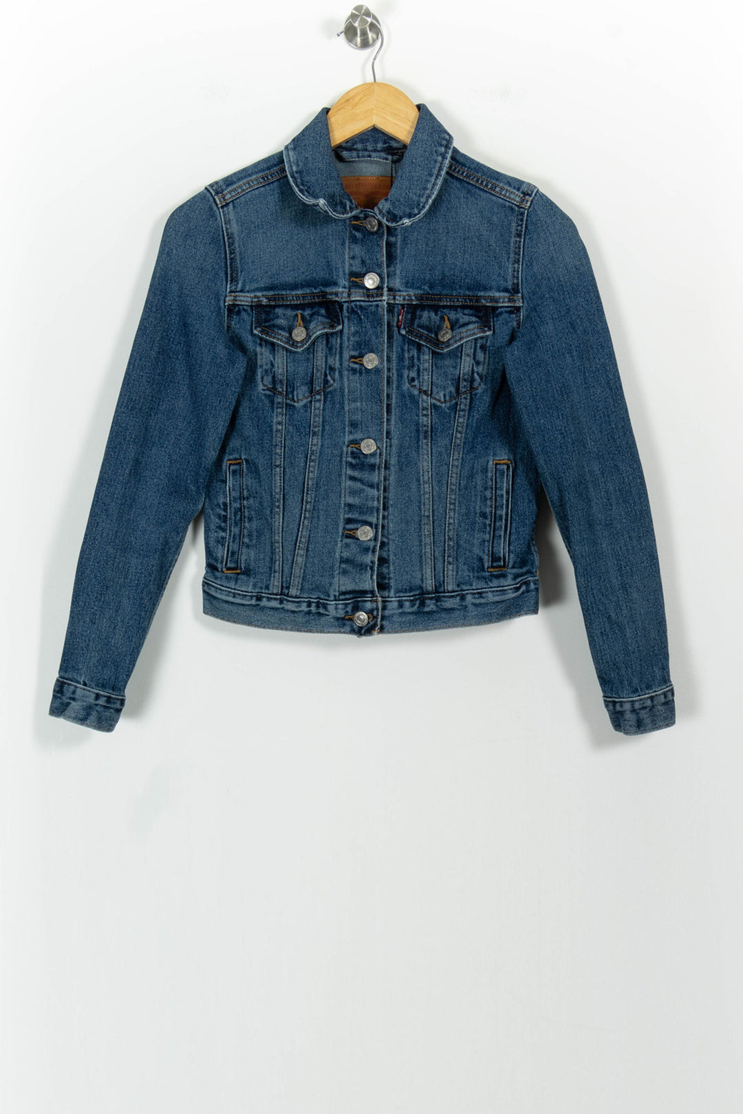 Veste en jean bleue - Taille XS/34 de la marque Levi's | PARAD57629 - Vendu par Paradigme - Image 2