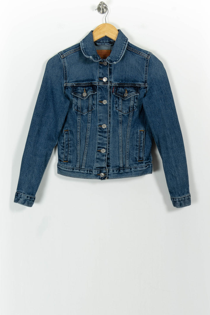Veste en jean bleue - Taille XS/34 de la marque Levi's | PARAD57629 - Vendu par Paradigme - Image 2