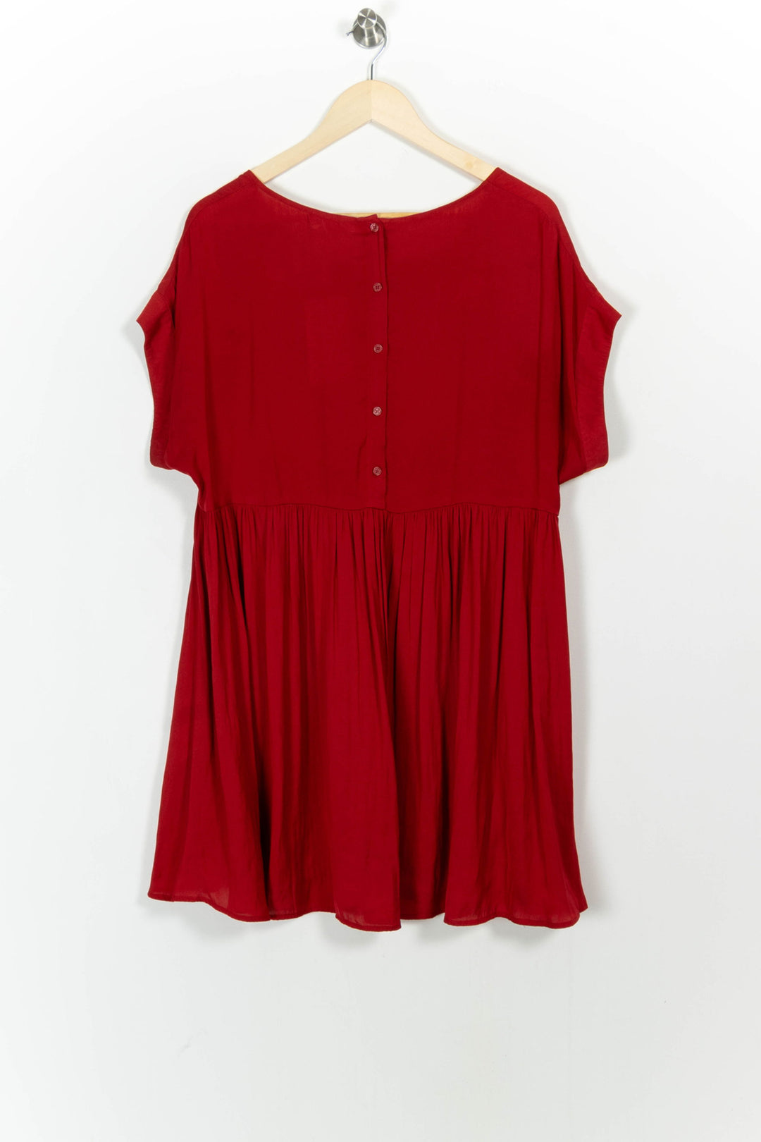 Robe Fluide Rouge - Taille L/40 de la marque ba&sh | PARAD57639 - Vendu par Paradigme - Image 4