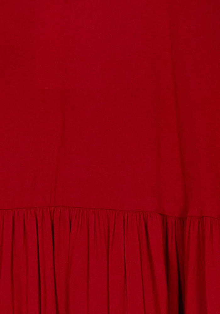 Robe Fluide Rouge - Taille L/40 de la marque ba&sh | PARAD57639 - Vendu par Paradigme - Image 3