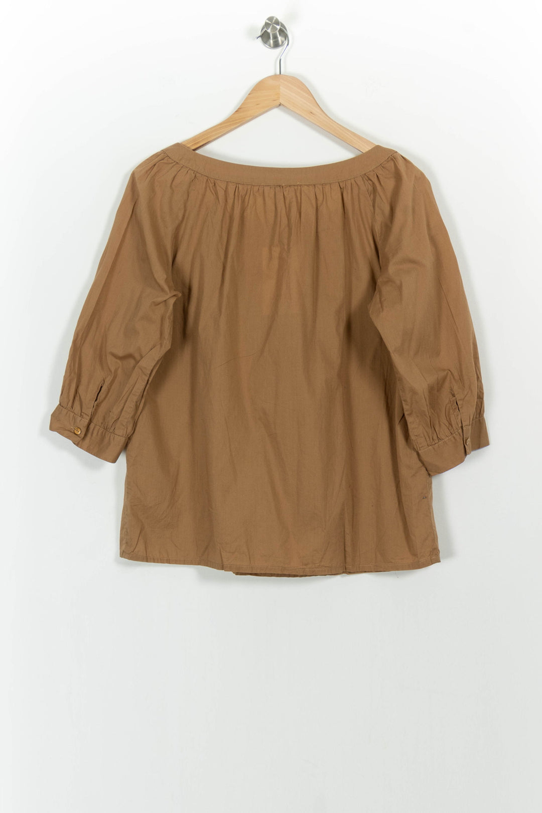 Blouse Marron - Taille M/38 de la marque Gerard Darel | PARAD57650 - Vendu par Paradigme - Image 4