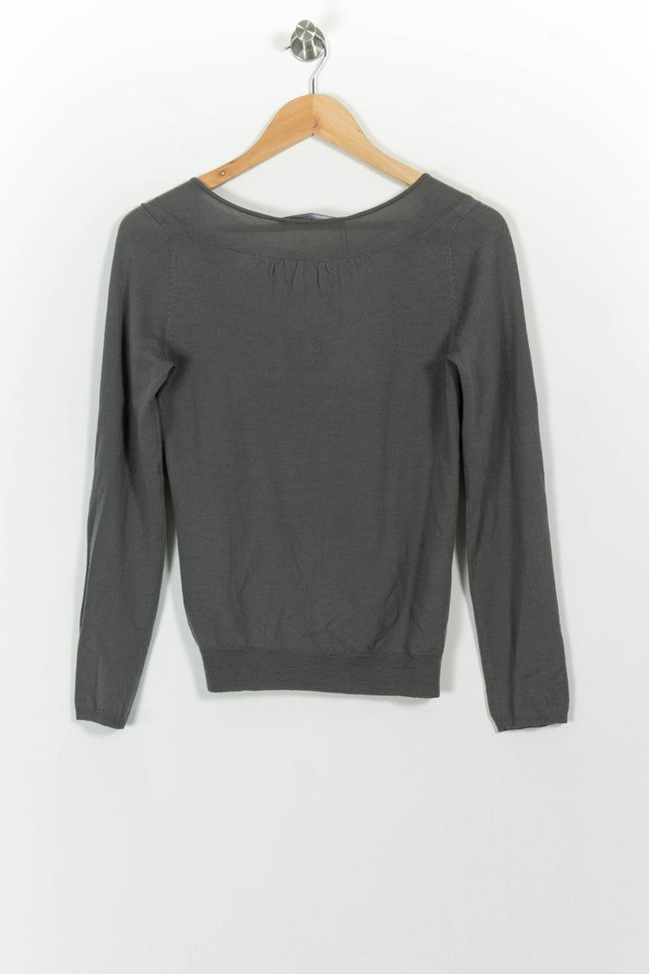 Cardigan Gris - Taille S/36 de la marque Comptoir des Cotonniers | PARAD57653 - Vendu par Paradigme - Image 4