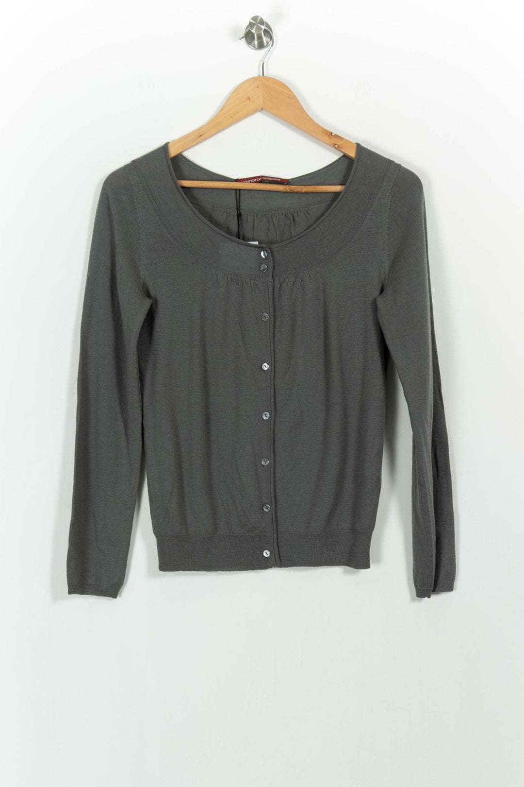 Cardigan Gris - Taille S/36 de la marque Comptoir des Cotonniers | PARAD57653 - Vendu par Paradigme - Image 2